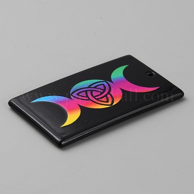 Печатные акриловые подвески OACR-WH0036-23I-1