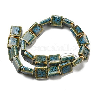 Фарфора ручной работы бисер нитей&nbsp;PORC-B002-19B-1