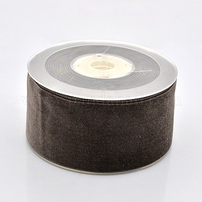 Wholesale Polyester Velvet Ribbon for Gift Packing and Festival Decoration  