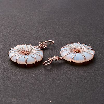 Натуральный и синтетический драгоценный камень большие подвески G-P459-01G-1