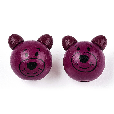 Натуральные деревянные бусы WOOD-S040-31-05-1