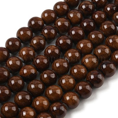 Естественно Mashan нефрита круглые бусины нити G-D263-10mm-XS14-01-1