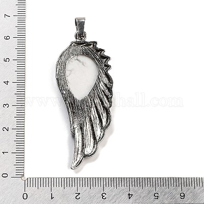 Естественно Говлит большие кулоны G-G112-02AS-09-1