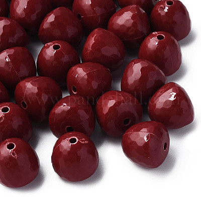 Непрозрачные акриловые бусины&nbsp;MACR-S373-10A-A01-1