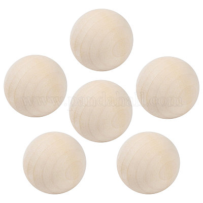 Unfertige Holzperlen&nbsp;LS-WOOD-WH0025-97-1