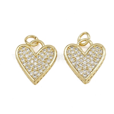 Латунные микро проложить кубического циркония подвески ZIRC-I367-11G-04-1