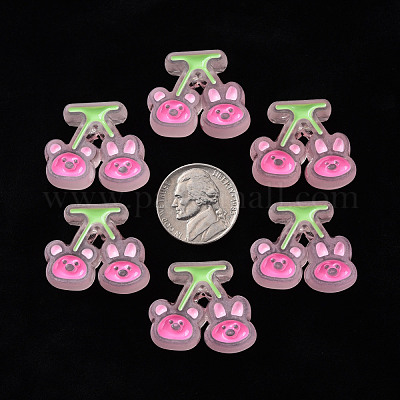 Прозрачные акриловые бусины MACR-S374-04B-06-1