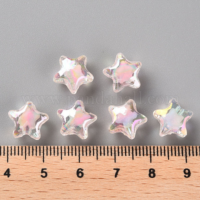 Perles en acrylique transparente&nbsp;TACR-S152-01B-SS2112-1