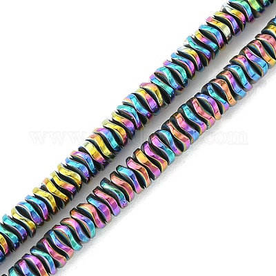 Гальванические нити из синтетических немагнитных гематитовых бусин G-H020-M01-11-1