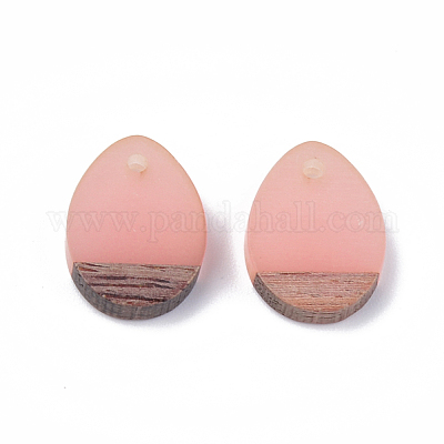 Подвески из смолы и дерева X-RESI-S358-15B-1