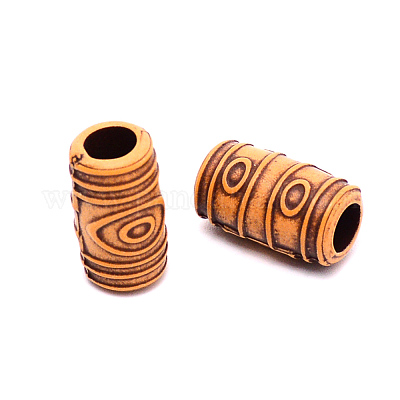 Бусины из cмолы RESI-WH0014-24-1