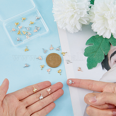 Кабошоны из сплава 60шт 3 цветов MRMJ-HY0001-03-1