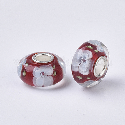 Бусины лэмпворк европейского стиля  X-LAMP-S193-004D-1