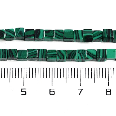 Синтетического малахита бисер нитей G-B129-A09-01-1