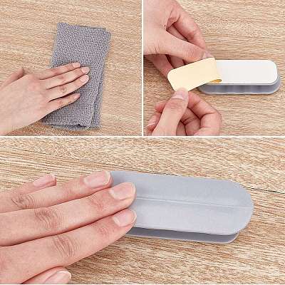 Ручка ящика шкафа быстрого приготовления самоклеящаяся из абс-пластика FIND-WH0053-28B-1