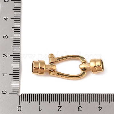 Ионное покрытие (IP) 304 нержавеющая сталь шнуровые замки STAS-C109-25G-1