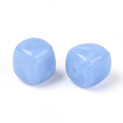 Непрозрачные акриловые бусины&nbsp;OACR-ZX006-33F-1