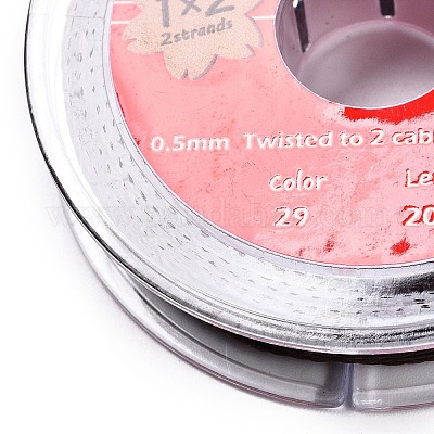 Круглые шнуры из вощеной хлопчатобумажной нити YC-T004-01A-07-1