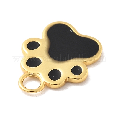 925 подвеска из стерлингового серебра с черной эмалью STER-Z012-01G-06-1