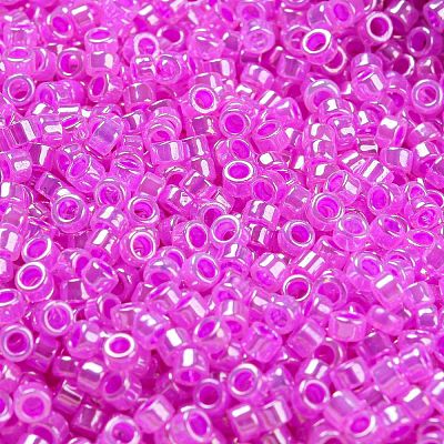 Гальванический прозрачный стеклянный бисер SEED-S042-16A-08-1