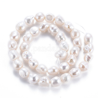 Природные Кеши жемчуг пряди PEAR-S020-C02-1