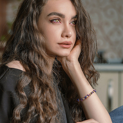 48 шт. 12 тибетских латунных бусины KK-KS0001-23-1