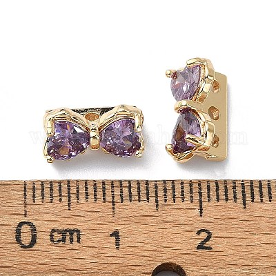 Многожильные звенья из латуни с паве из кубического циркония FIND-Z029-12D-1