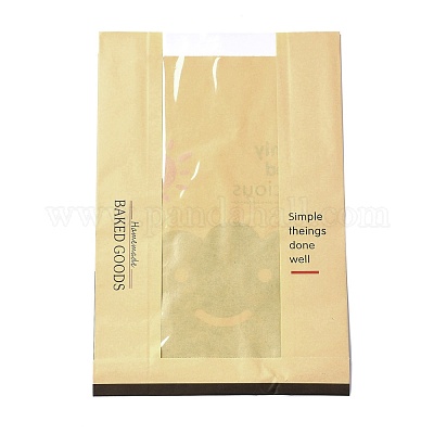 Прямоугольник с облачным рисунком бумажные пакеты для выпечки CARB-K0001-01H-1