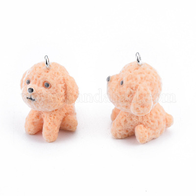 Подвески из непрозрачной смолы RESI-T053-10-1