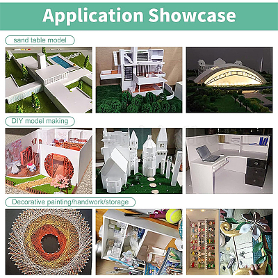 Доски из пенопласта ПВХ AJEW-WH0528-23-1