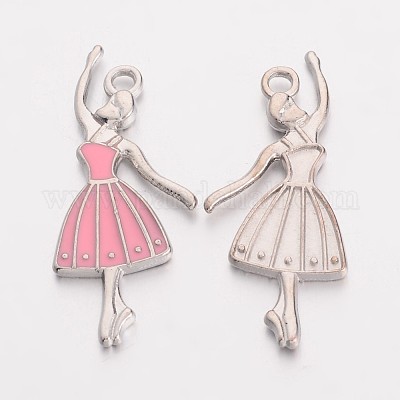 Подвески из эмали и сплава EAP1635Y-1