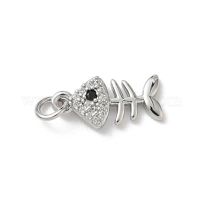 Латунные микро проложить кубического циркония подвески KK-B155-04D-P-1