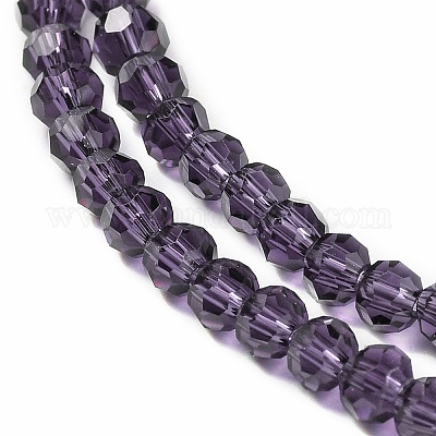 Прозрачные стеклянные бусины EGLA-A035-T3mm-D15-1