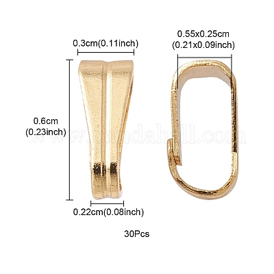 Защелкивающиеся дужки из нержавеющей стали 304 STAS-YW0001-46-1