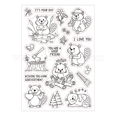 Wholesale PVC Plastic Stamps 