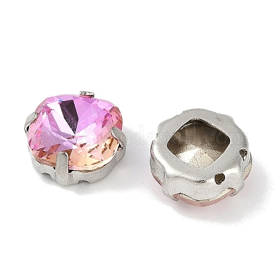 Латунные стеклянные стразы пришивные стразы RGLA-B004-05B-P-1