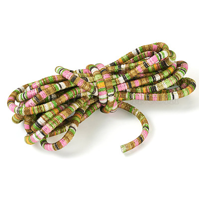 5 м шнур с эластичной обмоткой в этническом стиле&nbsp;OCOR-TA0002-44D-1