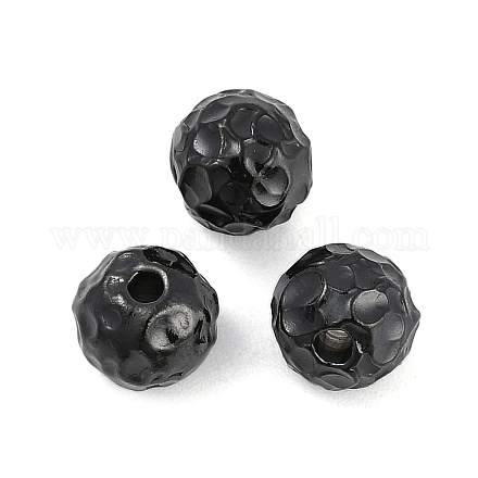 Текстурированные бусины из хирургической нержавеющей стали 316 STAS-M106-01E-EB-1