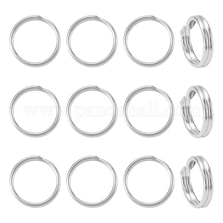 925 серебряное разделенное кольцо для прыжков&nbsp;STER-TA0001-48C-1