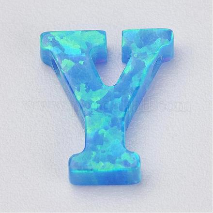 Synthetic Opal Charms G-P248-Y-1