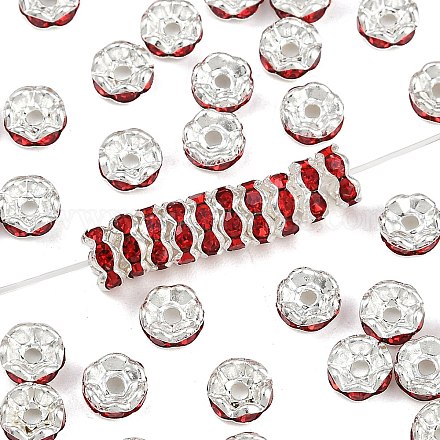 Латунные бусины разделители для поставки стразов RB-A014-L6mm-21S-1