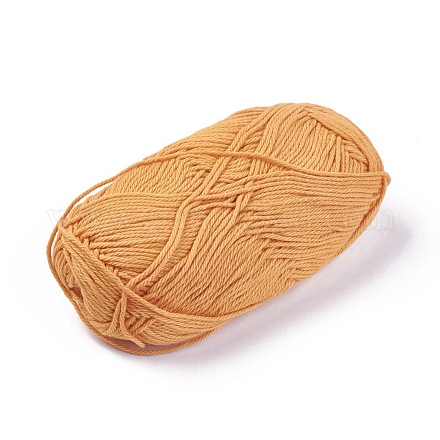 Cotton Knitting Yarn YCOR-WH0004-A05-1
