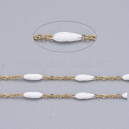 Main chaînes émail de perles CHS-I007-06G-15-1