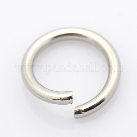 304 Stainless Steel Open Jump Rings STAS-E066-01-3mm-1