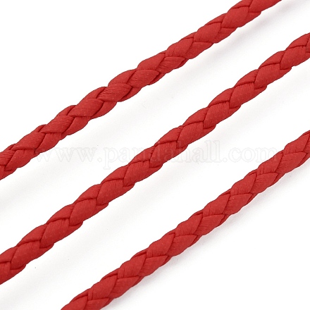 Geflochtene pu Lederschnüre&nbsp;WL-WH0005-002D-1