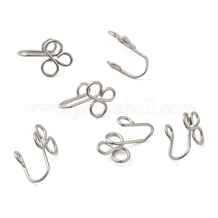 316 clip chirurgica in acciaio inossidabile sugli anelli nasali STAS-P336-09B-P-1
