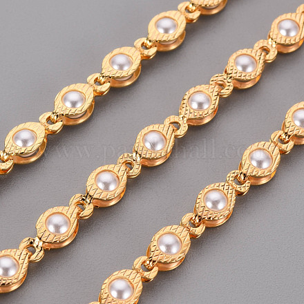 Handgefertigte Perlenketten aus Messing CHC-S012-006-1