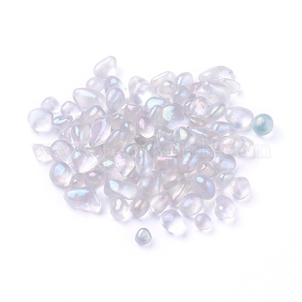 Perlas de piedra de luna sintética G-I221-08-1