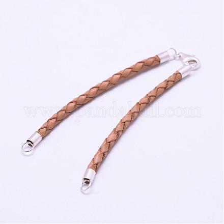 Braided Leather Bracelet Makings MAK-E658-10A-1