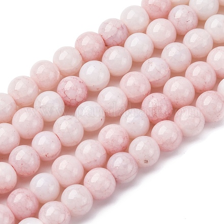 Непрозрачное стекло бисер нитей GLAA-T031-01O-15-1